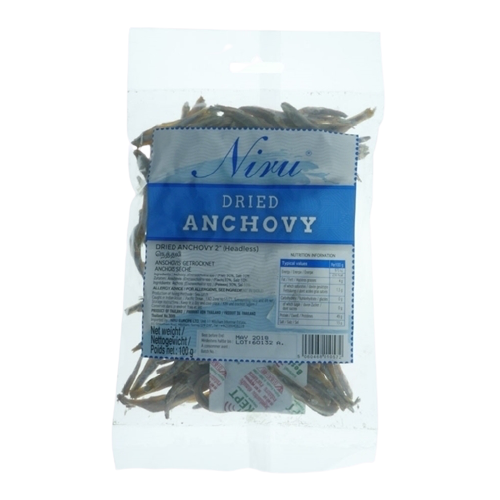 0009095_niru-dried-anchovy-100g_510-removebg-preview.png NIRU DRIED ANCHOVY (HEAD-ON) FISH - 100G - Image 1