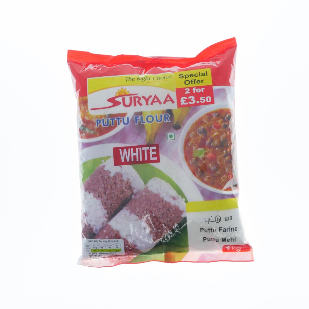 11f5add43da3df91c162403ebd21e9b8_3486c4f0-98a9-4a5c-9fec-e86a1f26d8f6.jpg SURYAA PUTTU FLOUR 1KG - WHITE - Image 1
