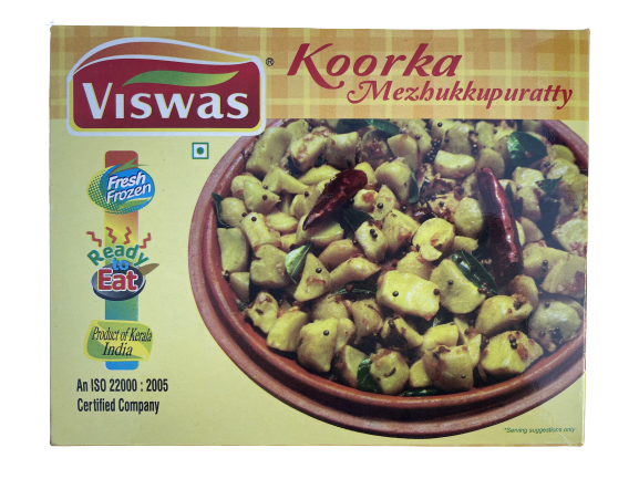 2021-01-26-064256.png VISWAS FROZEN KOORKA MEZHUKUVARATTY 350G - Image 1