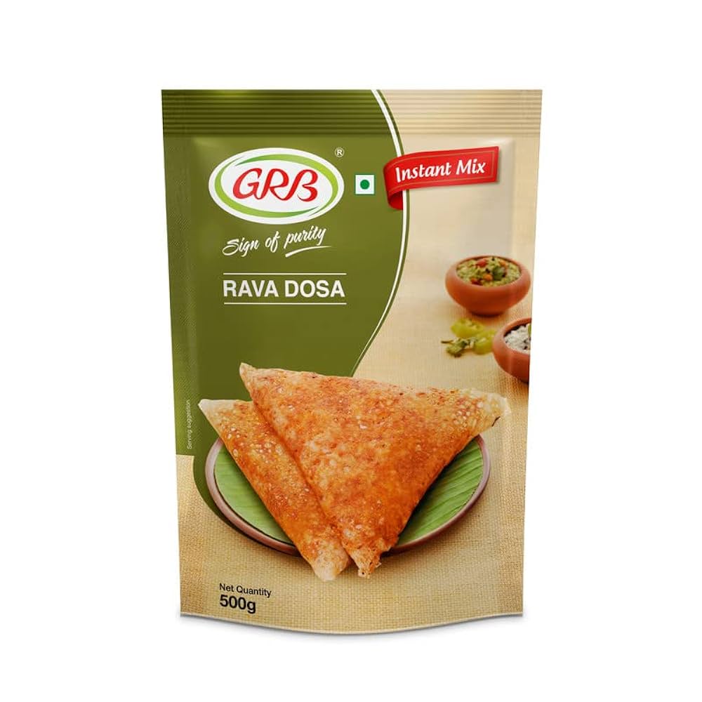 51lhgX6ILEL._UF1000_1000_QL80.jpg GRB RAVA DOSA MIX 500G - Image 1