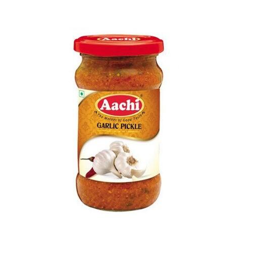 Aachi_Garlic_Pickle_300g.jpg AACHI GARLIC PICKLE 300G - Image 1
