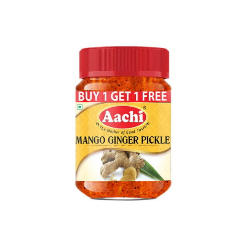 Aachi_Mango_Ginger_Pickle_300g.png AACHI MANGO GINGER PICKLE 300G - Image 1