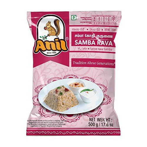 Anil_Samba_Rava_500g.png ANIL SAMBA RAVA 500G - Image 1