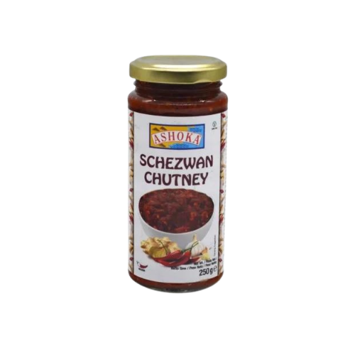 Ashoka_Schezwan_Chutney_250g.png ASHOKA SCHEZWAN CHUTNEY 250G - Image 1