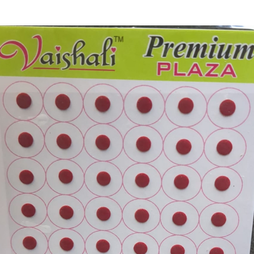 BINDI.5.png STICKER POTTU - RED - Image 1