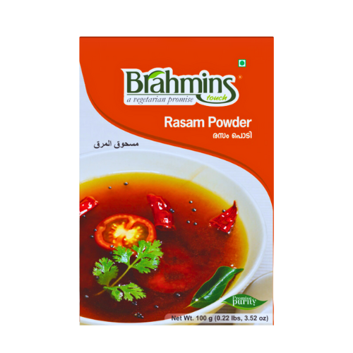 BRAHMINSRASAMPOWDER100G_1.png BRAHMINS RASAM POWDER 100G - Image 1