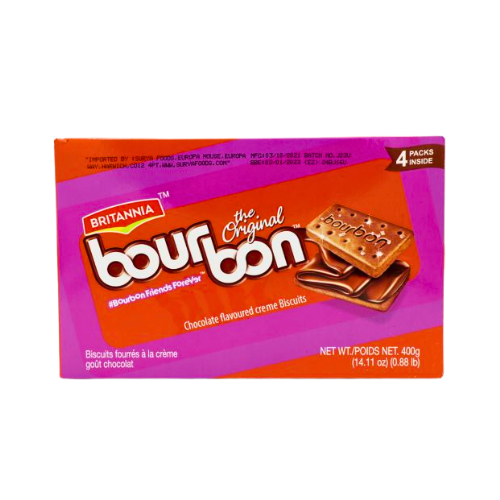 BRITANNIABOURBONBISCUITS400G.png BRITANNIA BOURBON BISCUITS 400G - Image 1