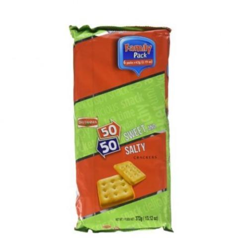 Brit-Fifty-Fifty-62g-Family-Pack_587_538-2.jpg BRITANNIA 50-50 SWEET AND SALTY BISCUITS - FAMILY PACK (6X62G) - Image 1