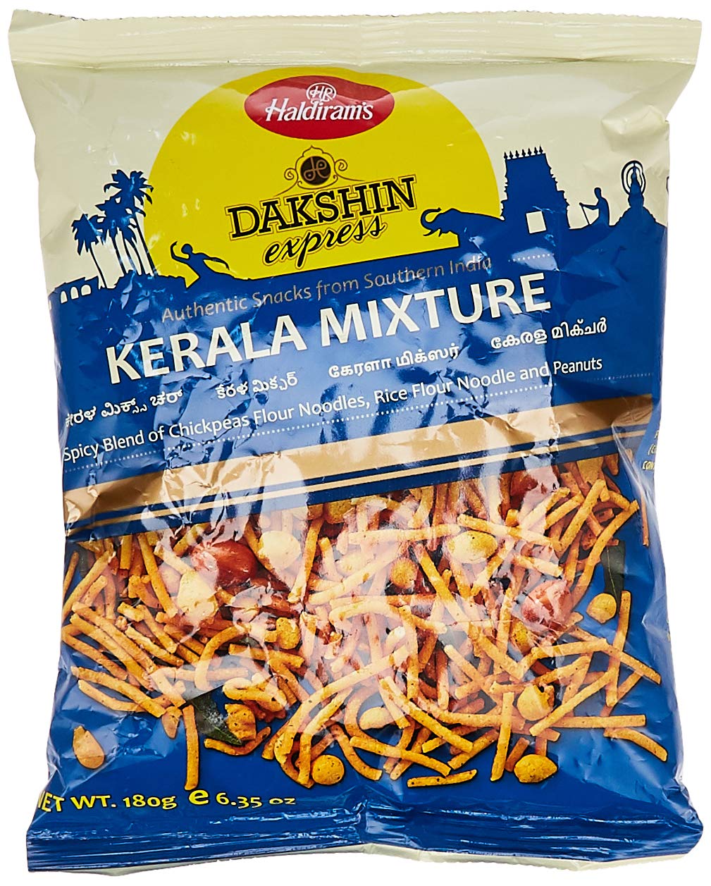DAKSHAN.jpg Haldirams Dakshin Kerala Mixture 180g - Image 1