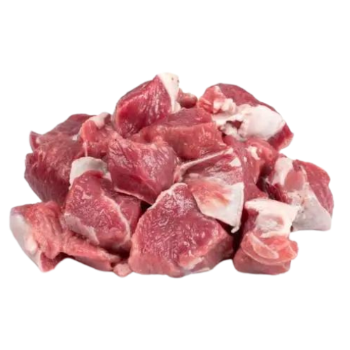 FRESHDICEDBONELESSMUTTON1KG.png Pre - Order Fresh Diced Boneless Mutton 1kg - Image 1