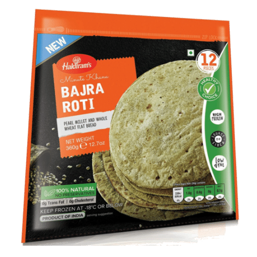HALDIRAMSFROZENBAJRAROTI360G.png HALDIRAMS FROZEN BAJRA ROTI 360G - Image 1