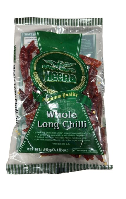HEERA CHILLI WHOLE LONG 50G