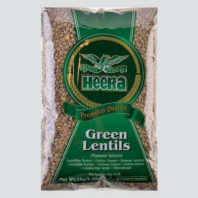 HEERA GREEN MASOOR (GREEN LENTILS) 2KG