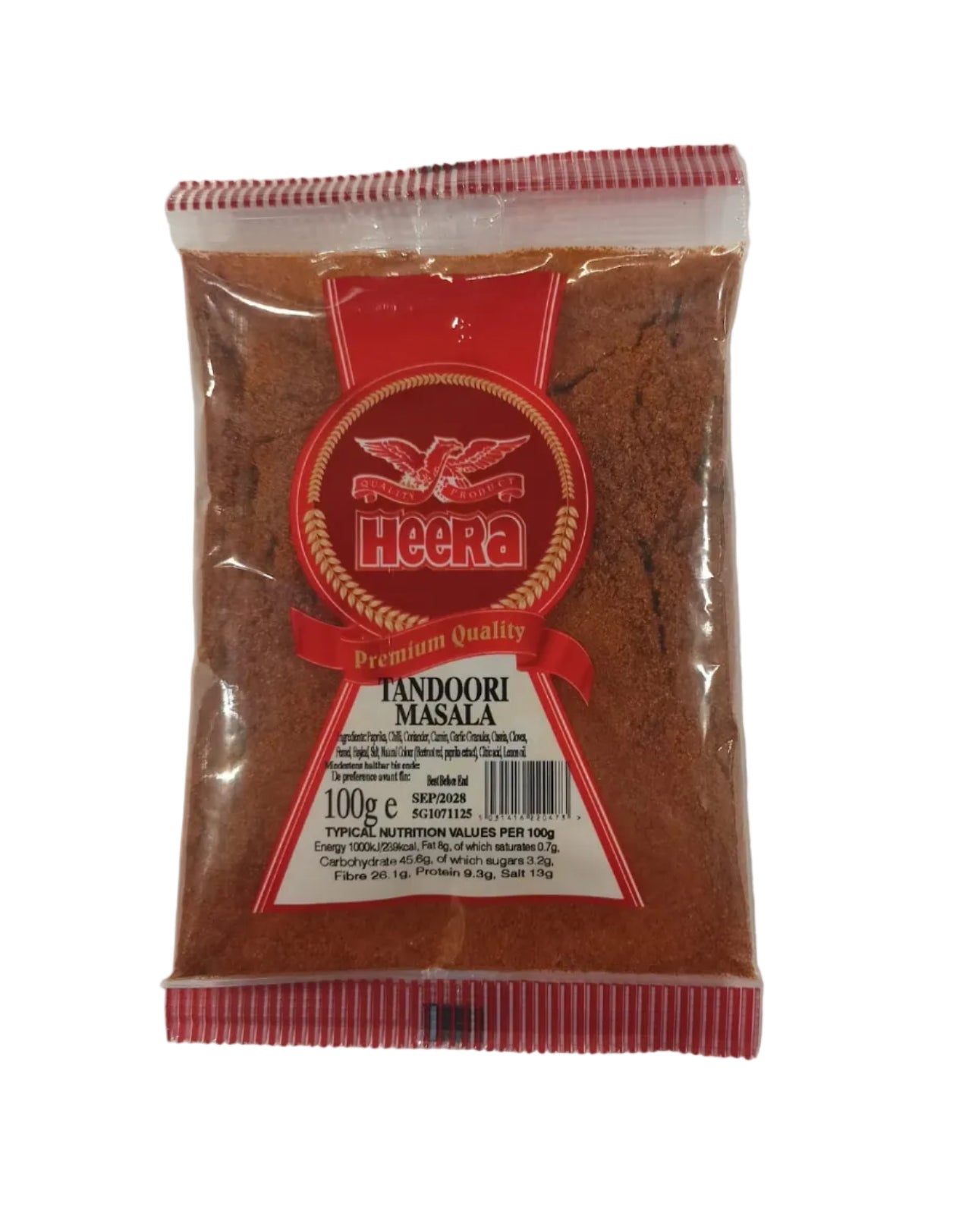 HEERATANDOORIMASALA100G.jpg HEERA TANDOORI MASALA 100G - Image 1
