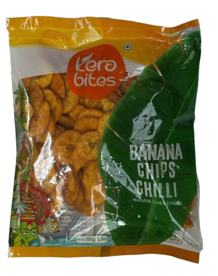 KERA BITES BANANA CHIPS CHILLI 150G