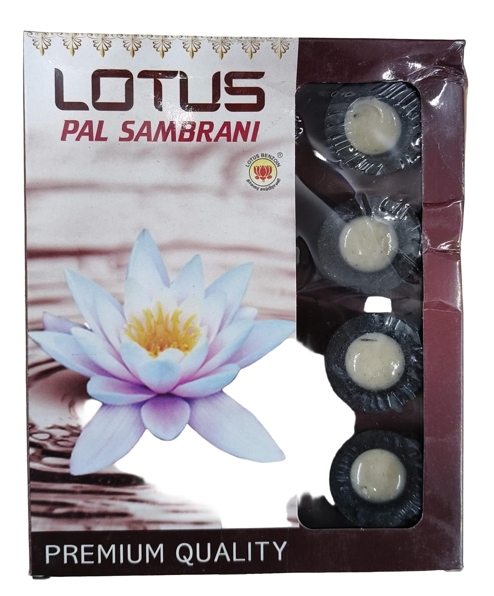 LOTUSPALSAMBIRANI.jpg LOTUS CUP (PAL) SAMBRANI (12PCS) - Image 1