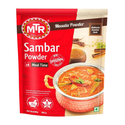 MtrSambarPowder200G.png MTR SAMBAR POWDER (CURRY POWDER) 200G - Image 1
