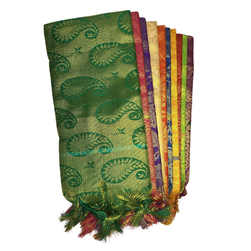 PONNADAI.png Ponnadai Jari Shawl 2meters - Image 1