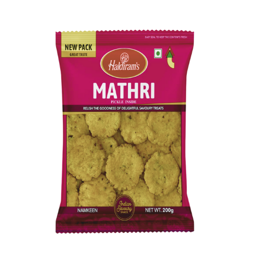 Products_26.png HALDIRAMS MATHRI 200G - Image 1