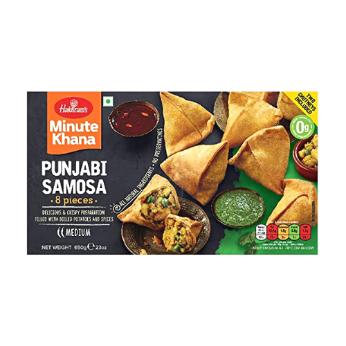 Untitled-design-51.png HALDIRAMS FROZEN PUNJABI SAMOSA 650G (BUY 1 GET 1 FREE) - Image 1