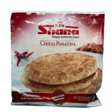 SHANA FROZEN CHILLI PARATHA 400G