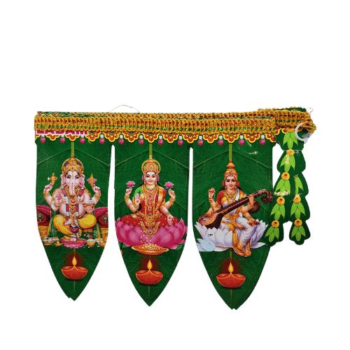 Untitleddesign_87_cbba13ac-c75f-4ab3-83cf-468b7dba4306.png MANGO LEAVES THORANAM - MODEL 3 - Image 1