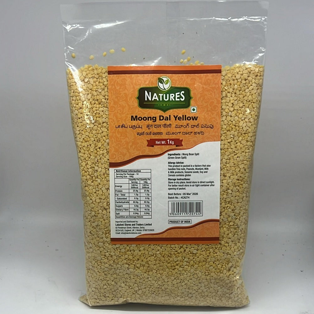 WhatsAppImage2024-07-22at16.28.21_08d078af.jpg Natures Moong Dal - Yellow 1kg - Image 1