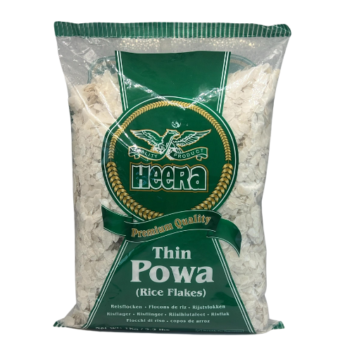 heerapowathin1kg.png HEERA POWA (WHITE RICE FLAKES) THIN 300G - Image 1