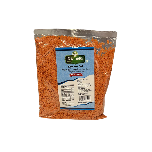 productimages-selva_28_d162cb88-2a3b-4244-b2e9-ebedcb1b980c.png NATURES MASOOR DAL (RED SPLIT LENTILS) 500G - Image 1