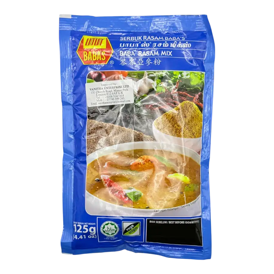 babas-rasam-mix-125g-0-tdt889.webp Baba's Rasam Mix 125g - Image 1