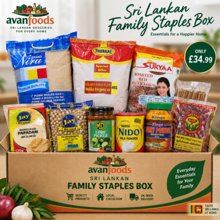 Sri Lankan Family Staples Box