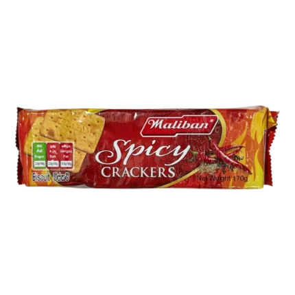 Maliban Spicy Crackers - 170G
