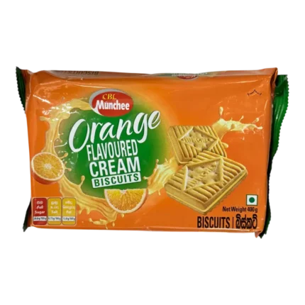 Munchee Orange Cream Biscuits 400g