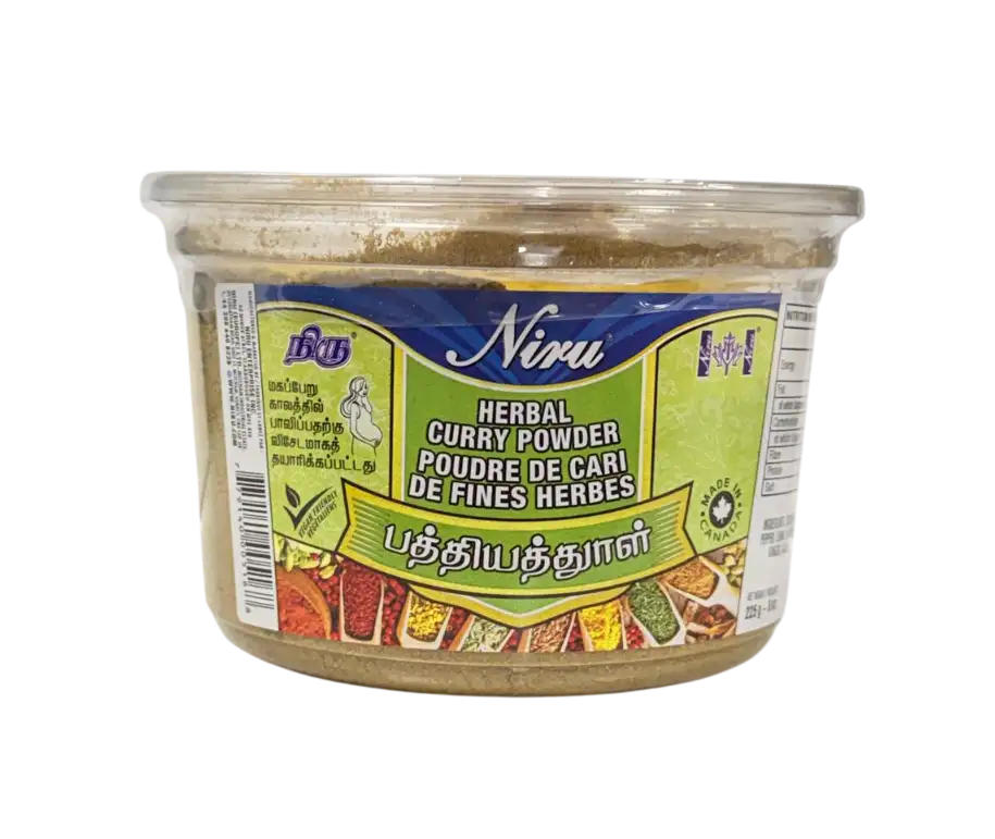 niru-paththiyathul-herbal-curry-powder-225g-0-tcziwr.webp Niru Paththiyathul (Herbal) Curry Powder 225g - Image 1