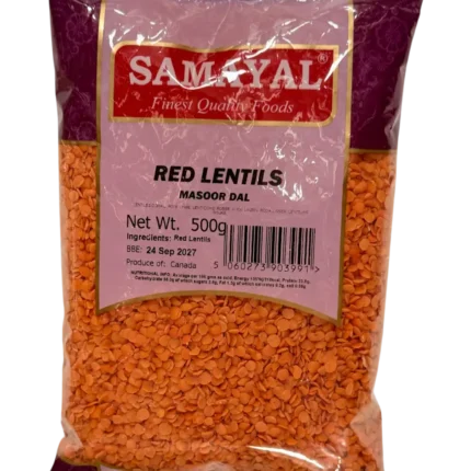 Samayal Red Lentils - 500G