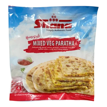 Shana Mixed Veg Paratha 4Pcs (400g)