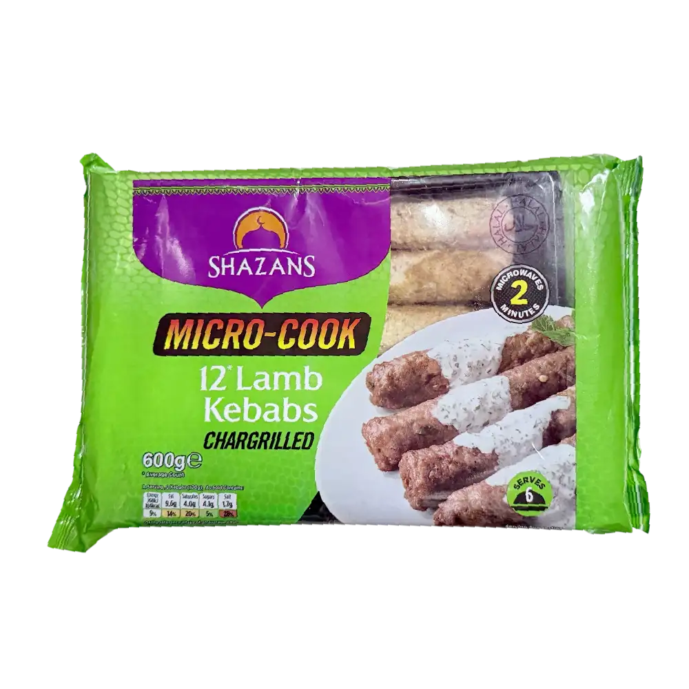 shazans-frozen-12-lamb-kebabs-micro-cook-chargrilled-600g-0-temchy.webp Shazans Frozen 12 Lamb Kebabs (Micro-Cook Chargrilled) 600g - Image 1