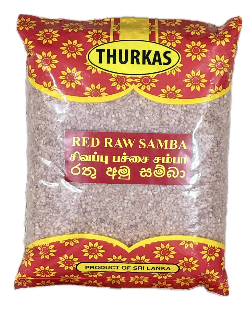 thurkas-red-raw-samba-rice-0-tcsanl.webp Thurkas Red Raw Samba Rice - 1KG - Image 1