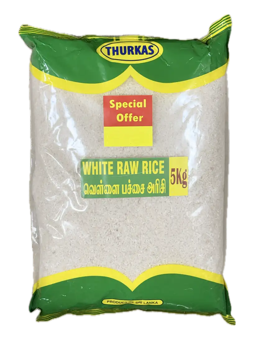 thurkas-white-raw-rice-0-tcj9p9.webp Thurkas White Raw Rice - 1KG - Image 1