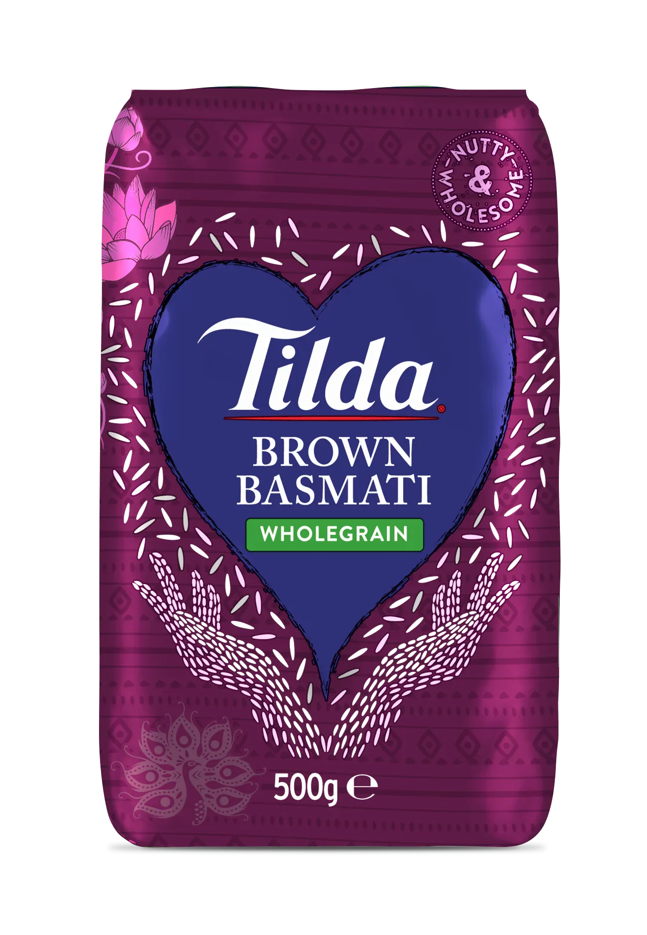 tilda-brown-basmati-rice-2-tcsl3p.webp Tilda Brown Basmati Rice - 500G - Image 1