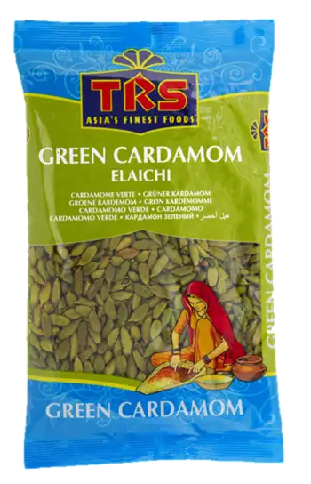 trs-green-cardamom-elaichi-tbcjzg.webp TRS Green Cardamom (Elaichi) - 50G - Image 1