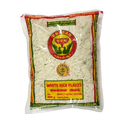 NSR White Rice Flakes 400g NSR White Rice Flakes 400g - Image 1